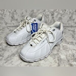 K-Swiss ST329 CMF Leather Shoes 03426-129 White Men’s 10.5